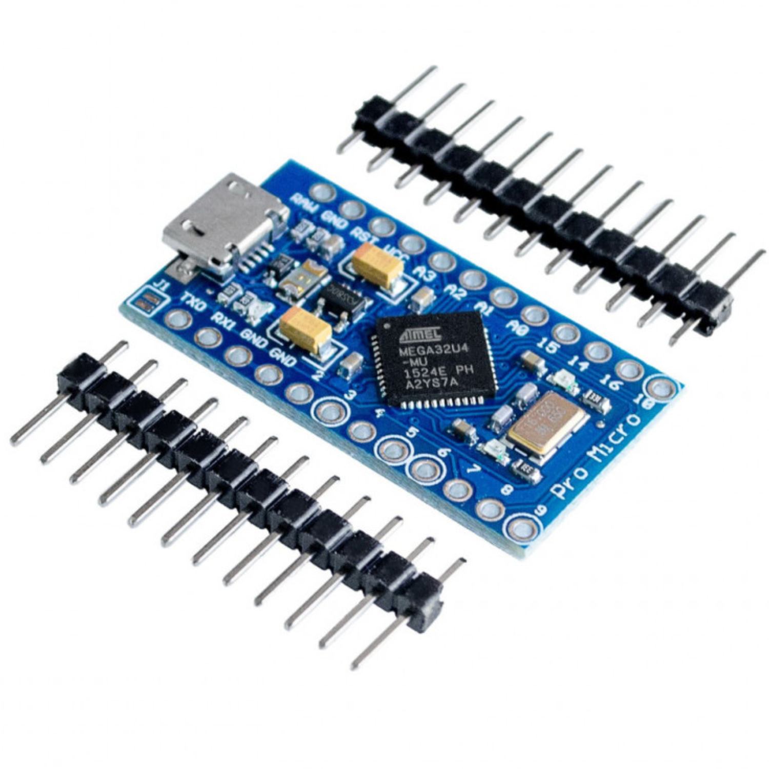 Купить Плата разработки Arduino Pro Micro на базе ATmega32U4 по низкой цене