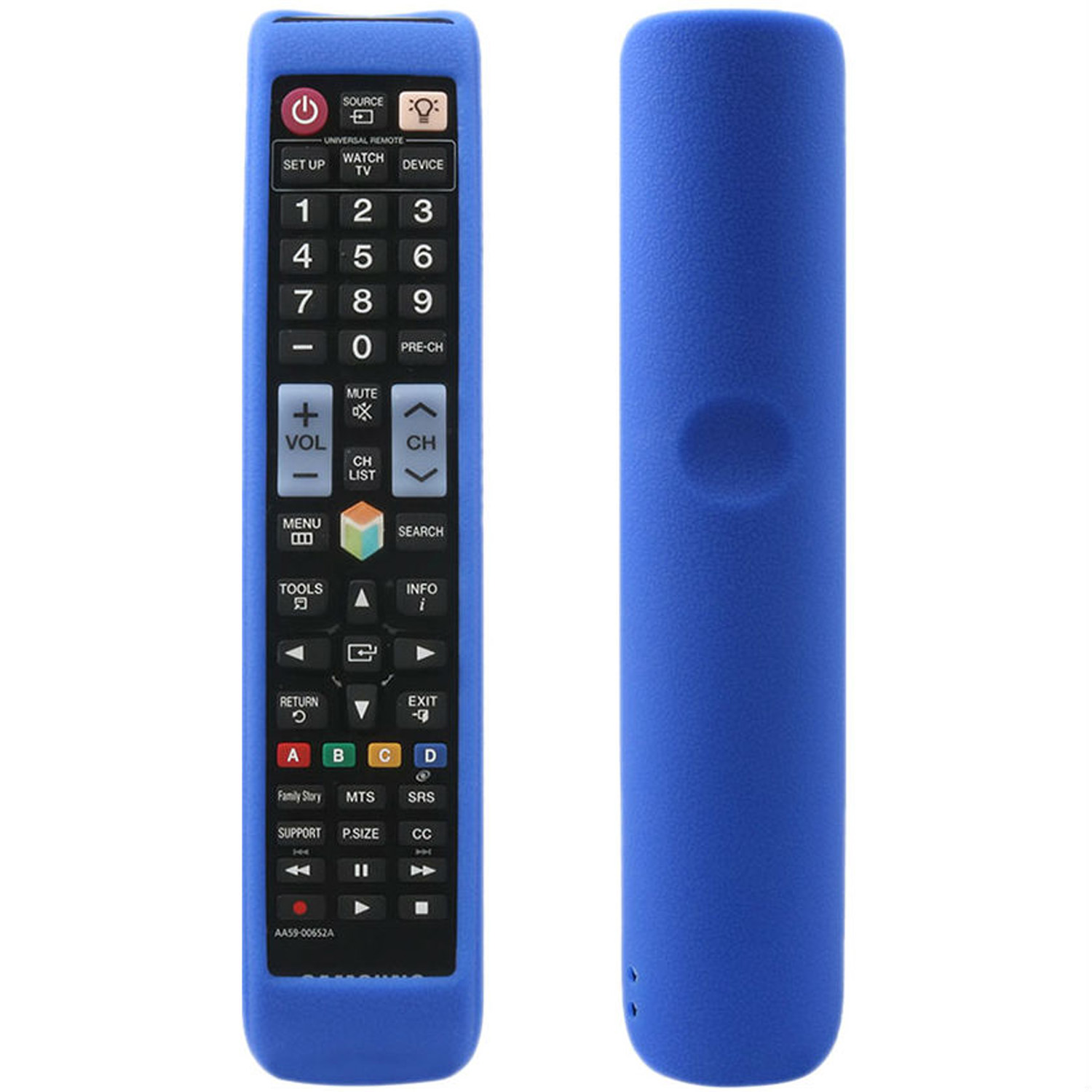 Чехол силиконовый для пульта SAMSUNG синий Piko TV, фото