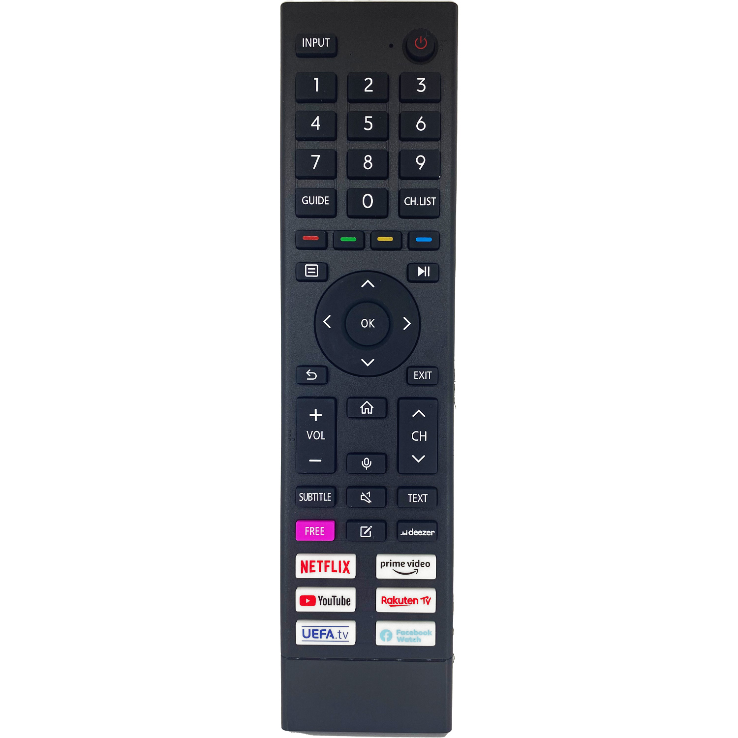Купить Пульт для телевизора Hisense ERF3C80H (без микрофона) по низкой цене