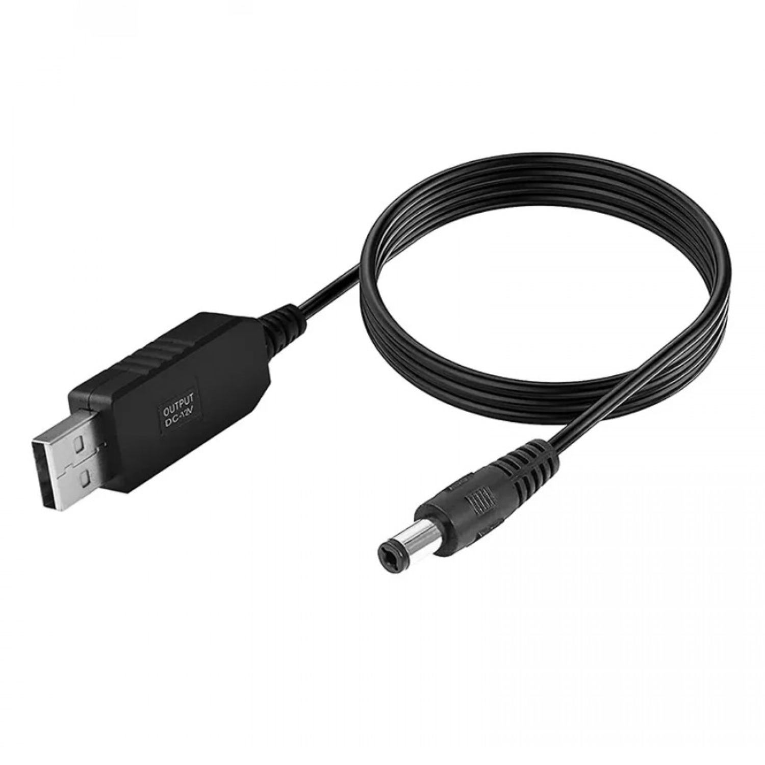 Купить Повышающий кабель с 5V до 12V для роутера, модема по низкой цене