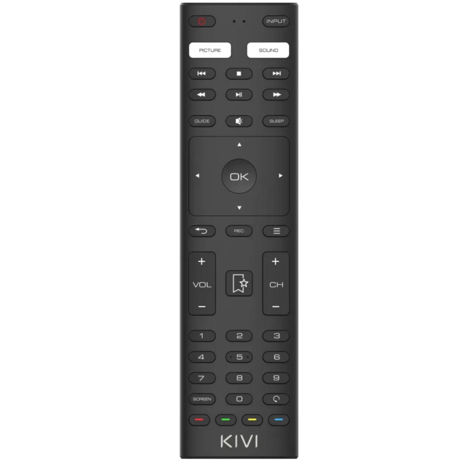 Купить Оригинальный пульт для телевизора KIVI RC15 по низкой цене