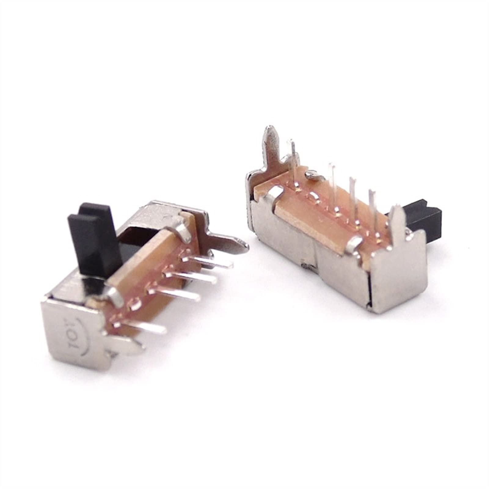 Купить Переключатель ползунковый боковой шток 5 мм SK13D07VG4 по низкой цене
