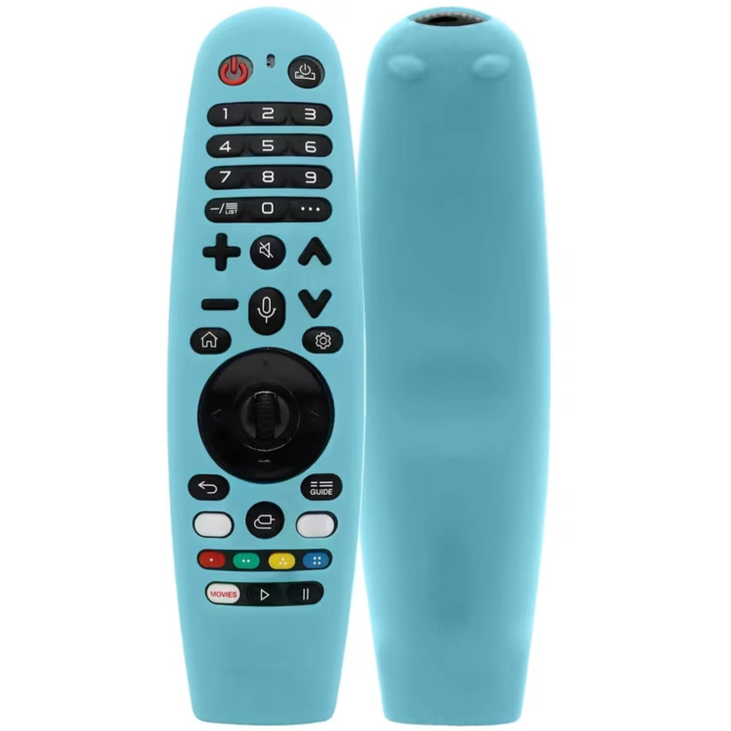 фото товара Чехол силиконовый для пульта LG AN-MR650 / AN-MR18BA / AN-MR20GA берюзовый
