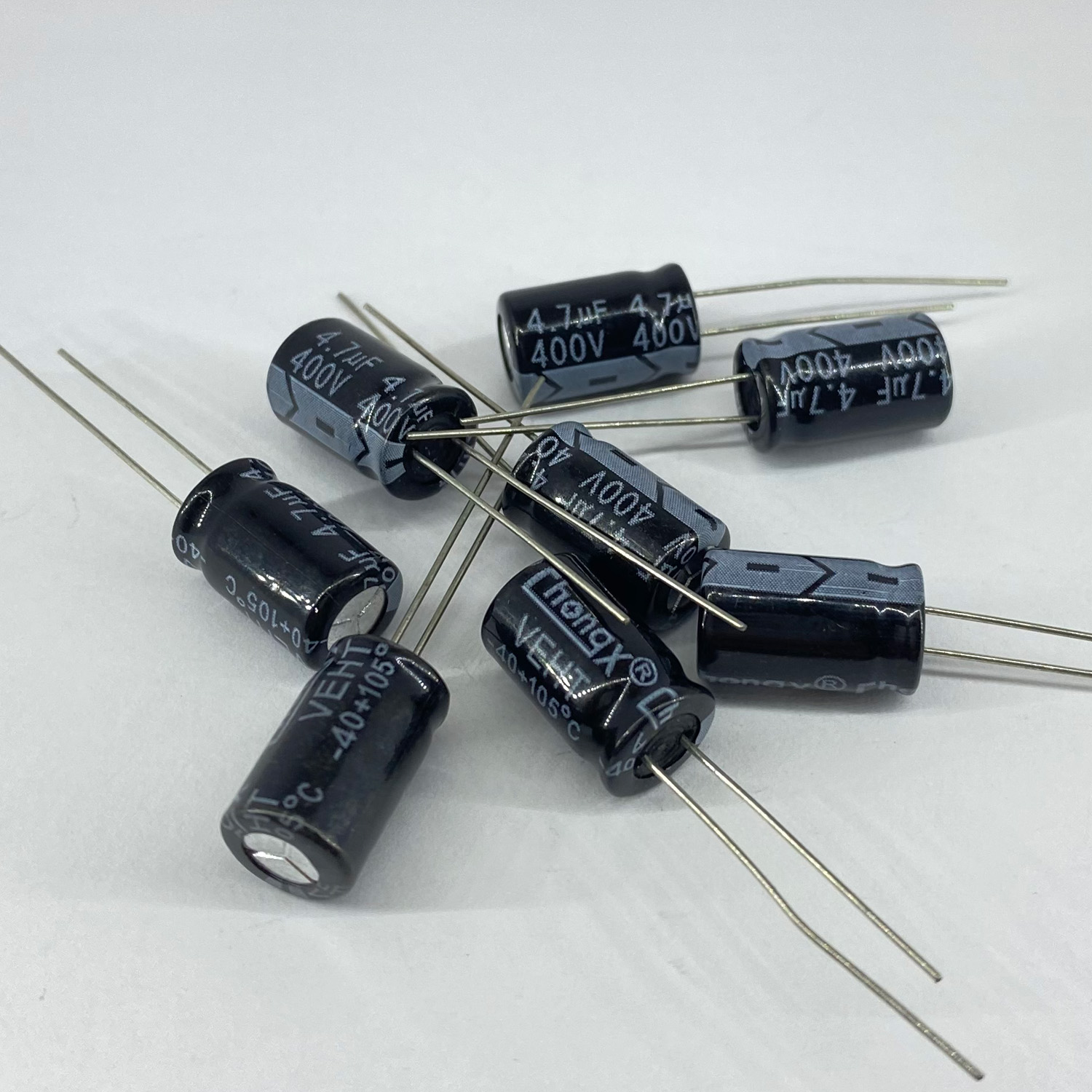 Электролитические конденсаторы 4,7 мкф x 400 В - 8x12 мм 105 °C ChongX, фото
