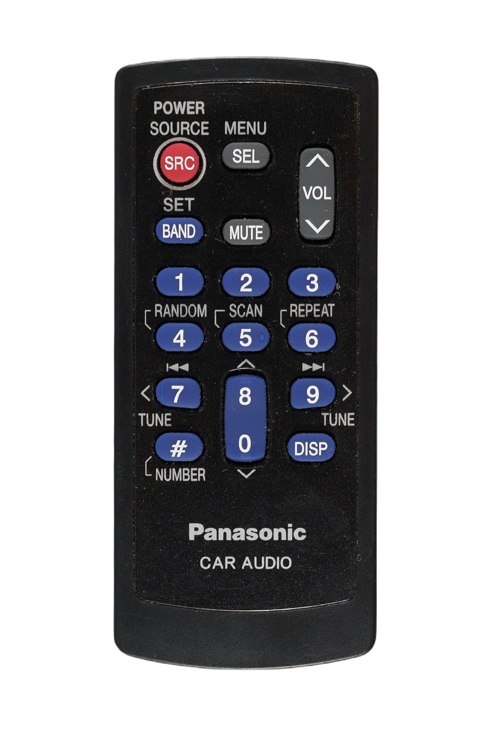 Оригинальный пульт для автомагнитолы Panasonic CAR AUDIO, фото