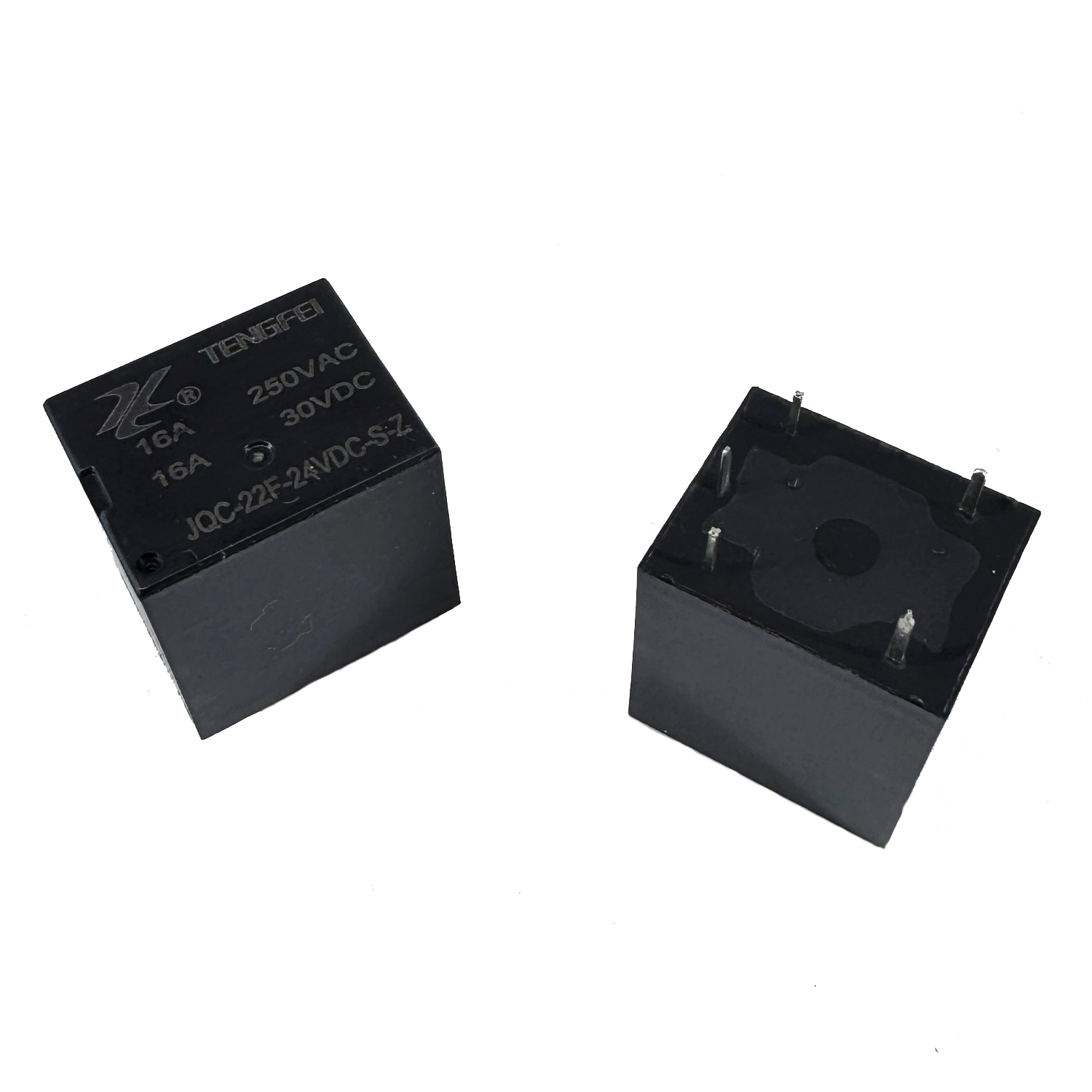 Купить Реле JQC-22F-24VDC-SZ ток-16A контакты-1C по низкой цене