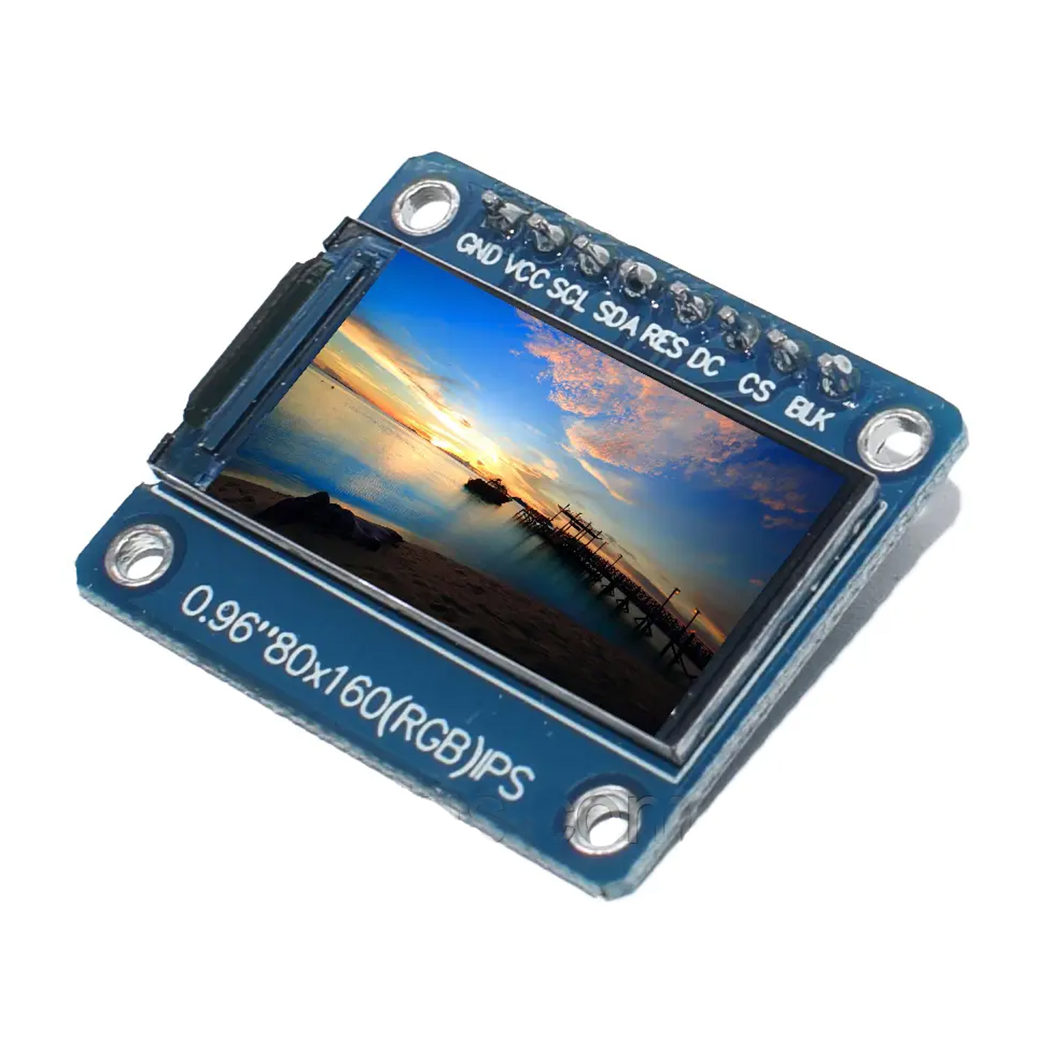 Дисплей цветной 0.96" TFT IPS LCD 80x160, фото