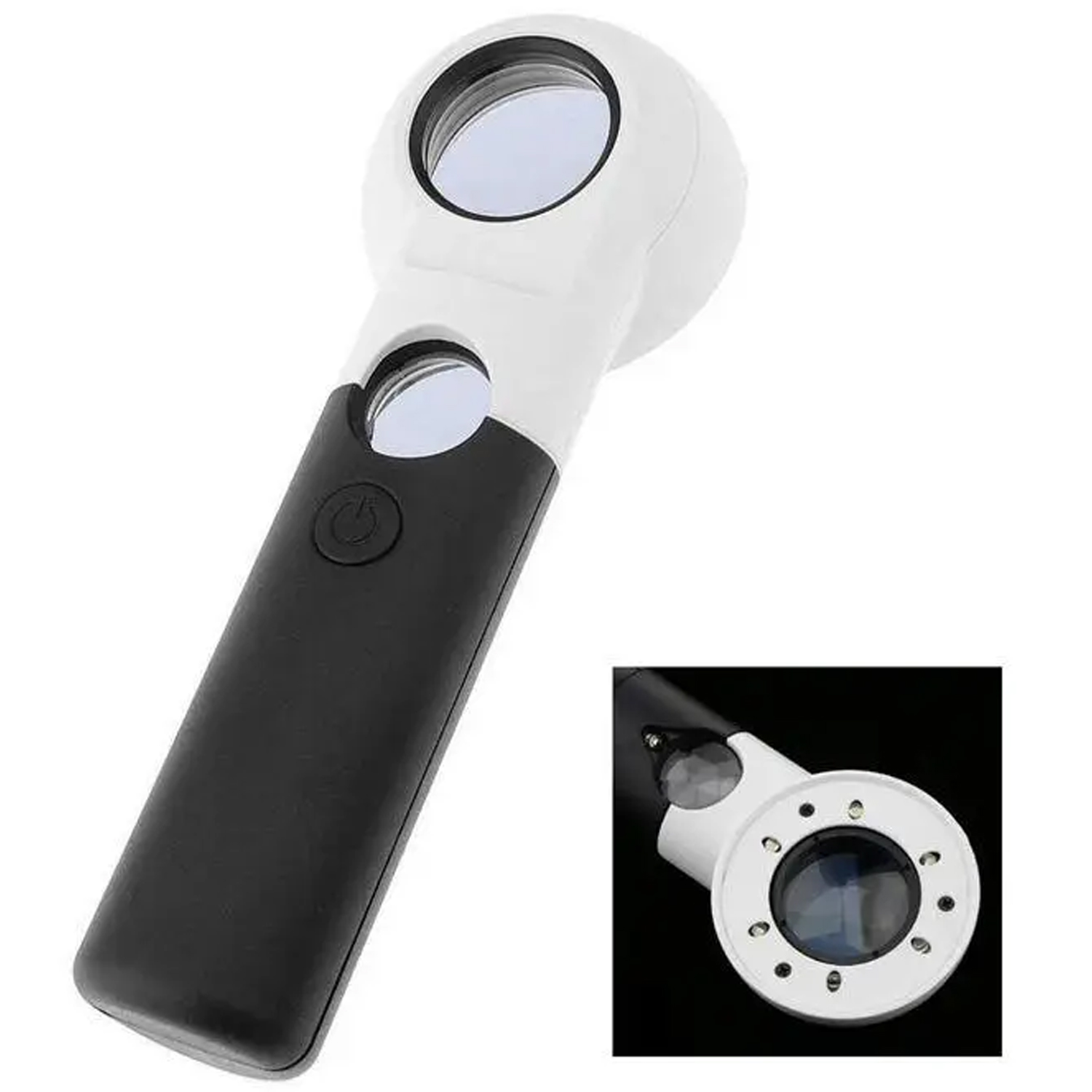 Лупа ручная Magnifier CH30-6L c LED подсветкой, фото