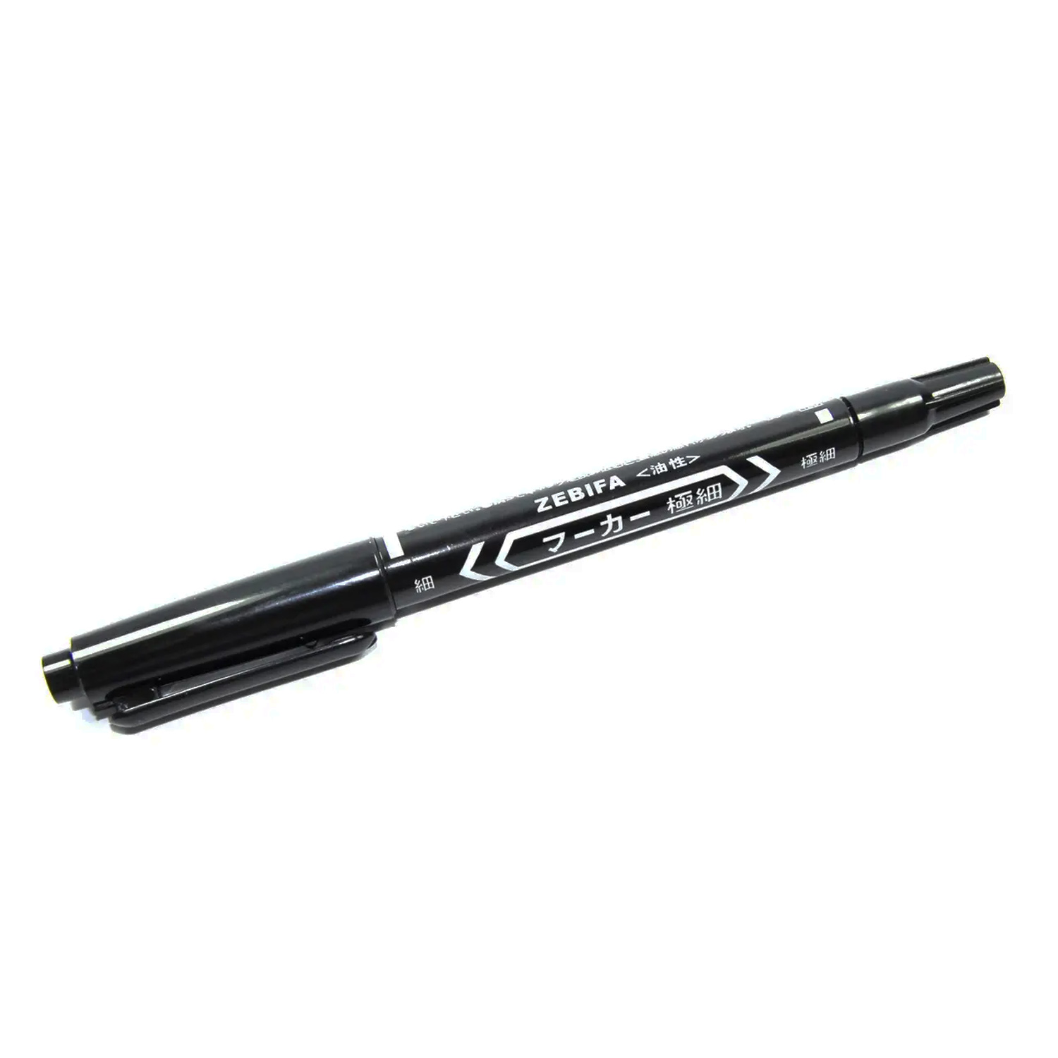 Маркер для печатных плат ZEBIFA MO-120-MC-BK, черный, двухсторонний (1,5 мм/0,5 мм) , фото