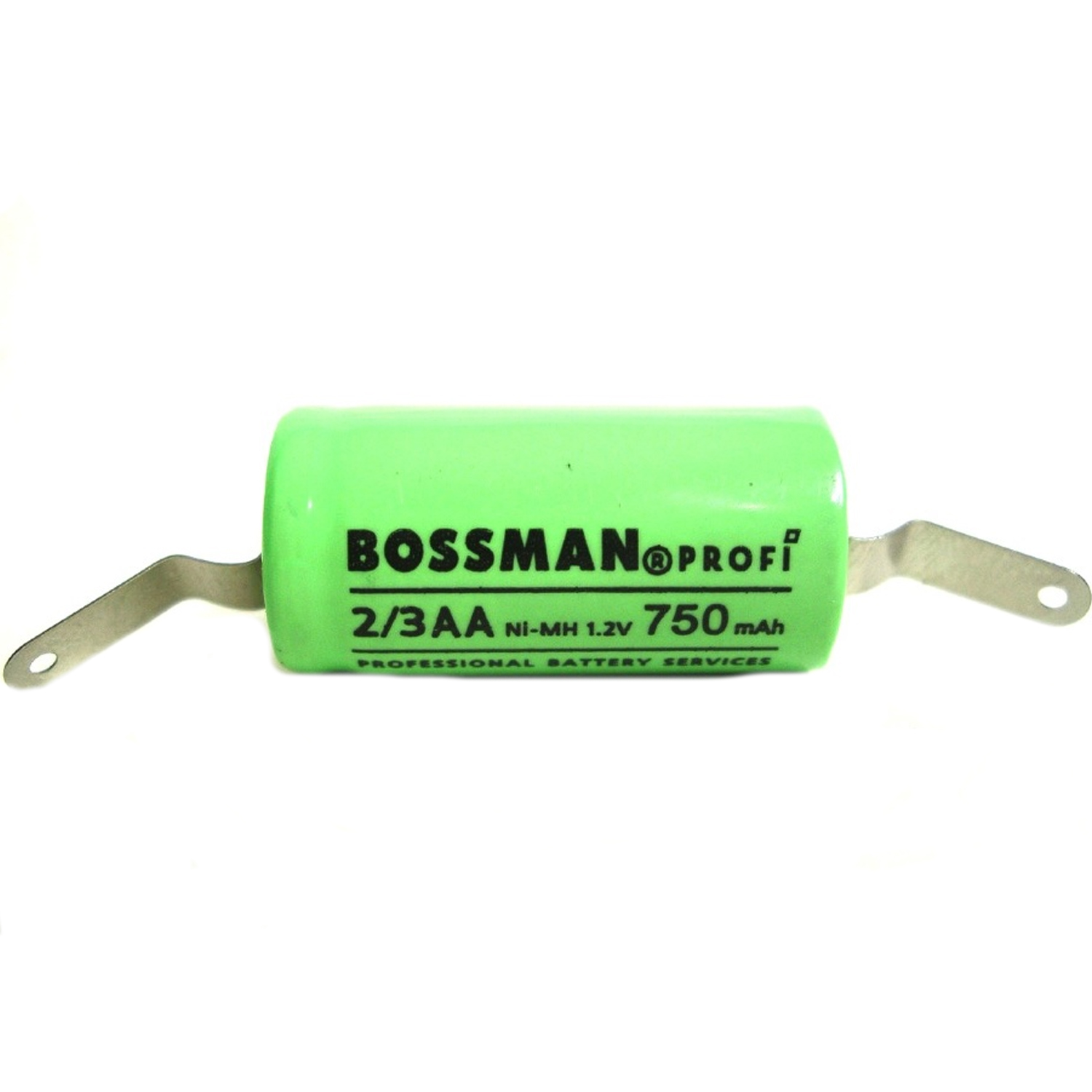 Аккумулятор Bossman 2/3 AA Ni-Mh 1.2V 750mAh, фото