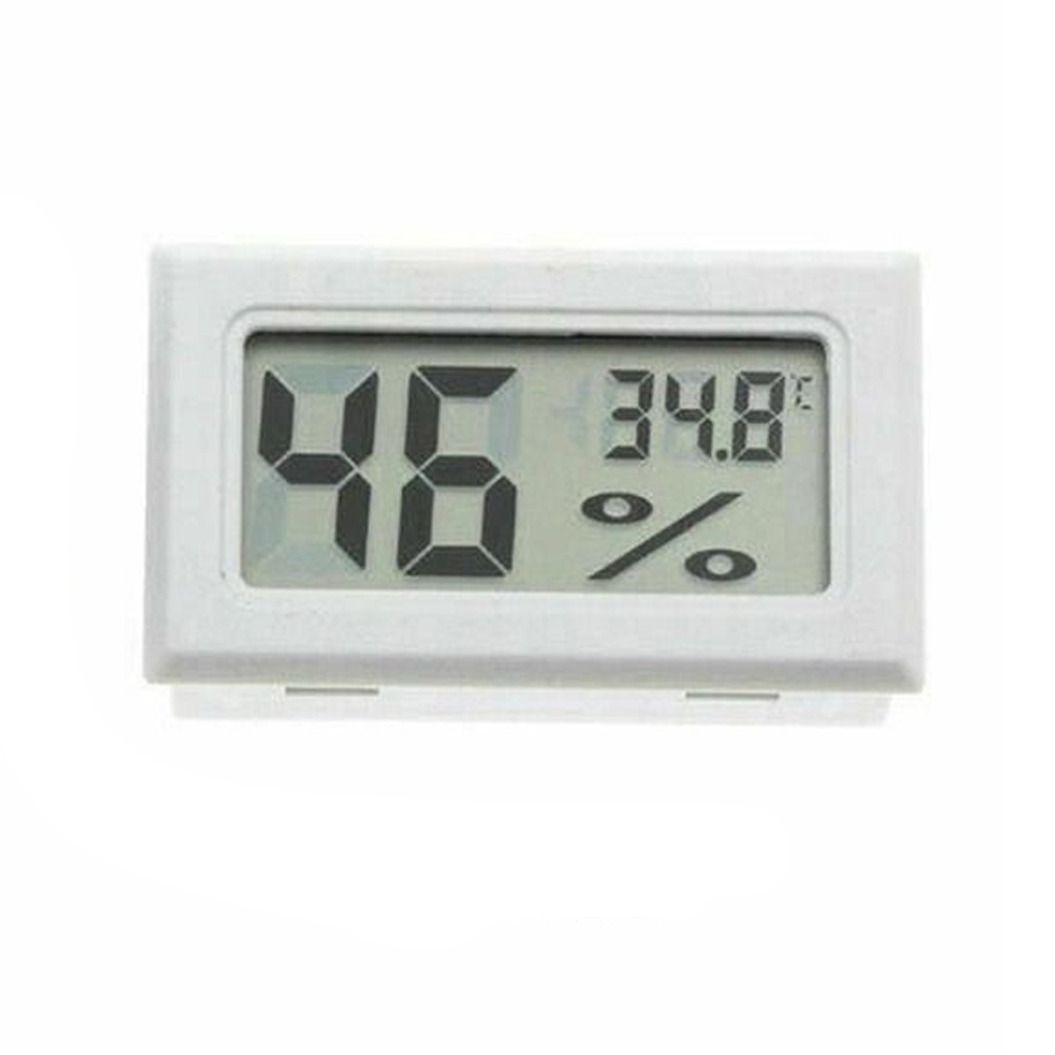 Цифровой термометр-гигрометр БЕЛЫЙ, фото