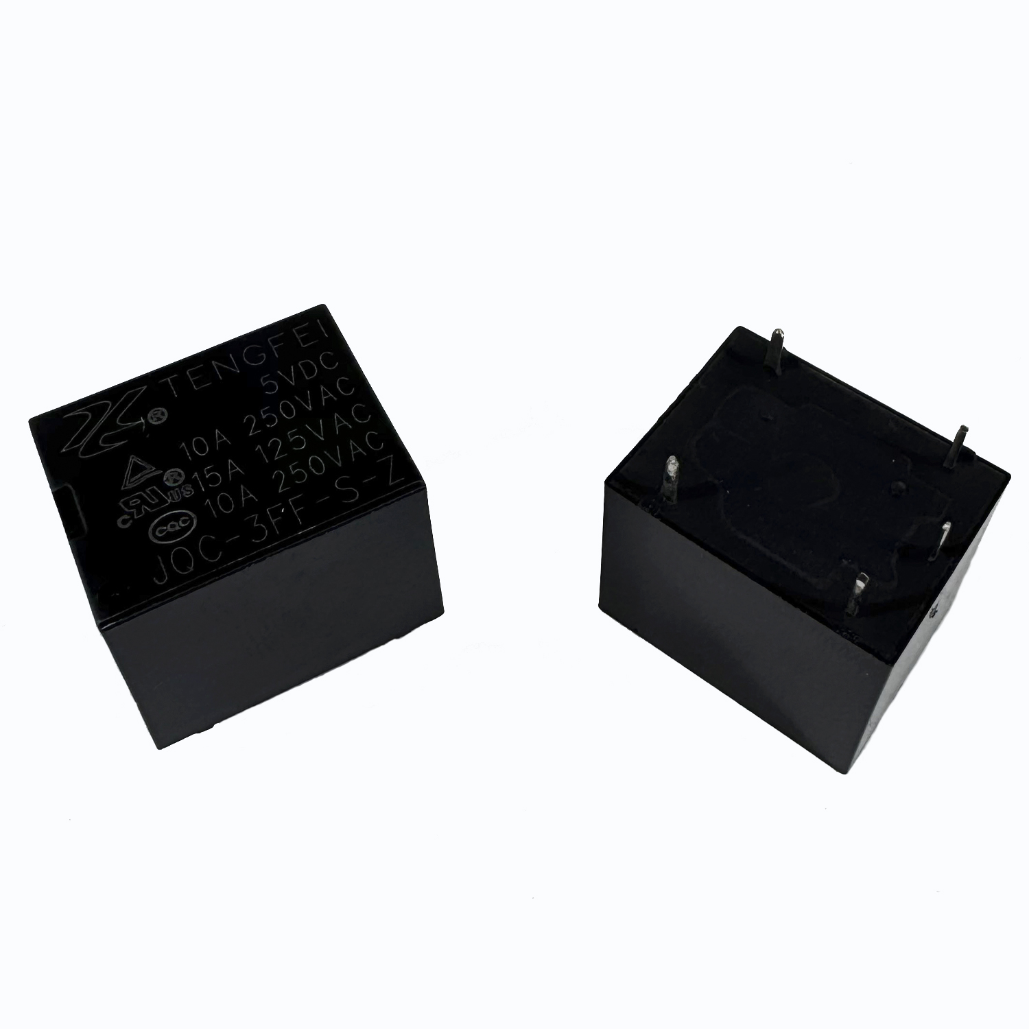 Купить Реле JQC-3FF-DC5-1C ток-10A контакты-1C по низкой цене