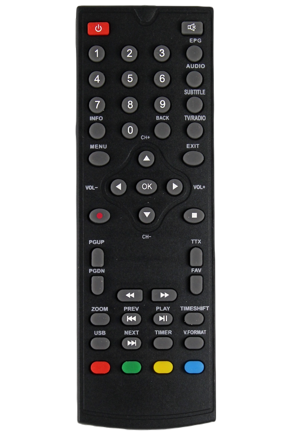Пульт для DVB-T2 тюнера Ukc 7810 T2, фото