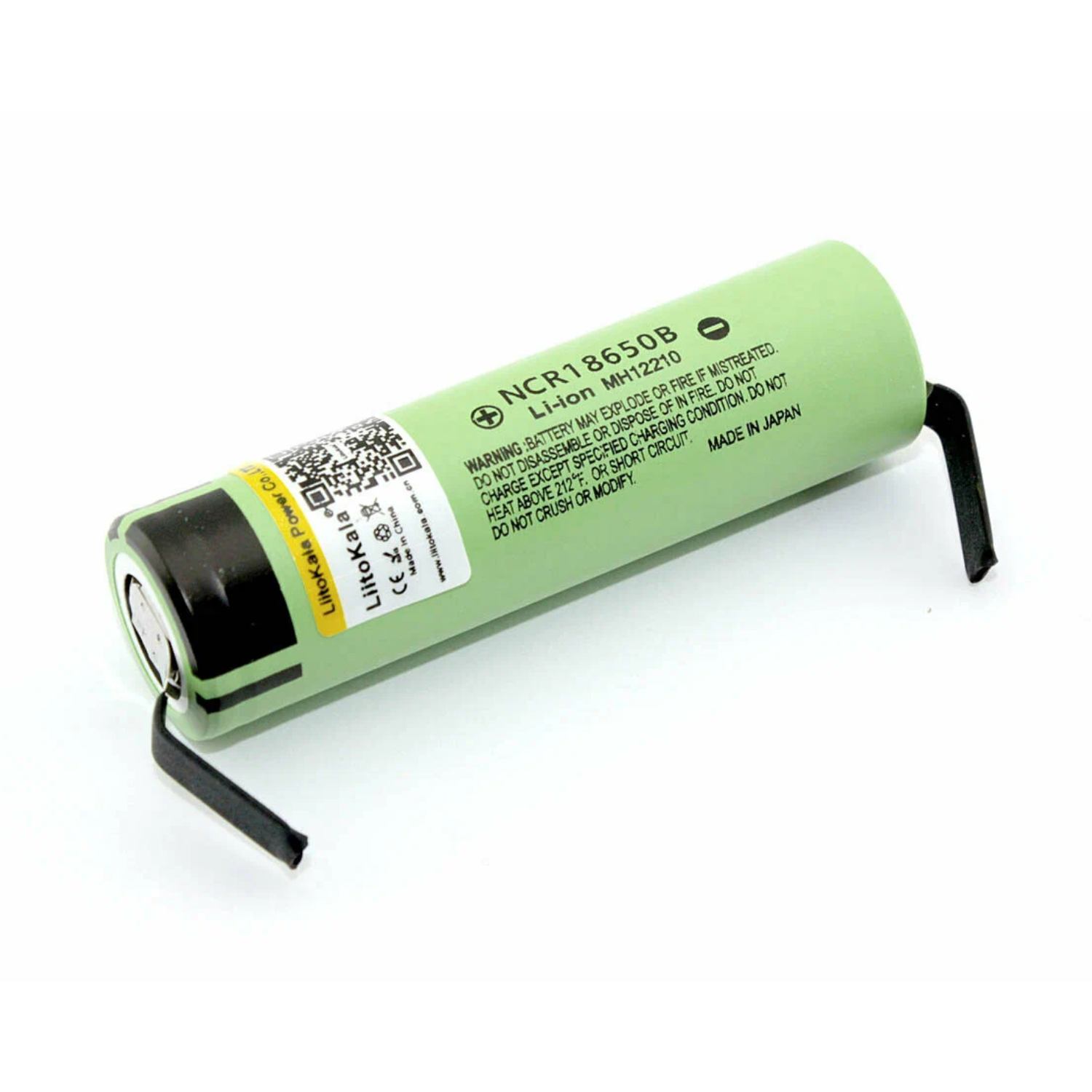 Купить Аккумулятор LiitoKala 18650, 3400 mA NCR 34B LI-ion с выводами по низкой цене