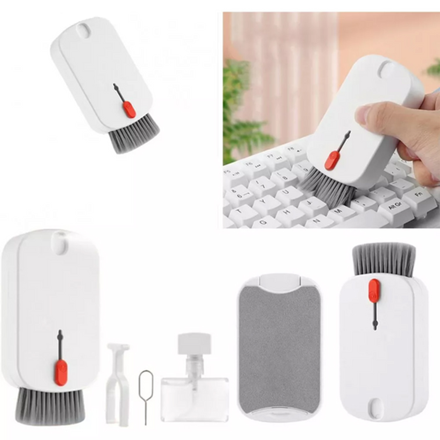 фото товара Инструмент для чистки гарнитуры и гаджетов 5в1