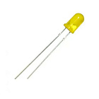 Светодиод 5мм желтый диффузный