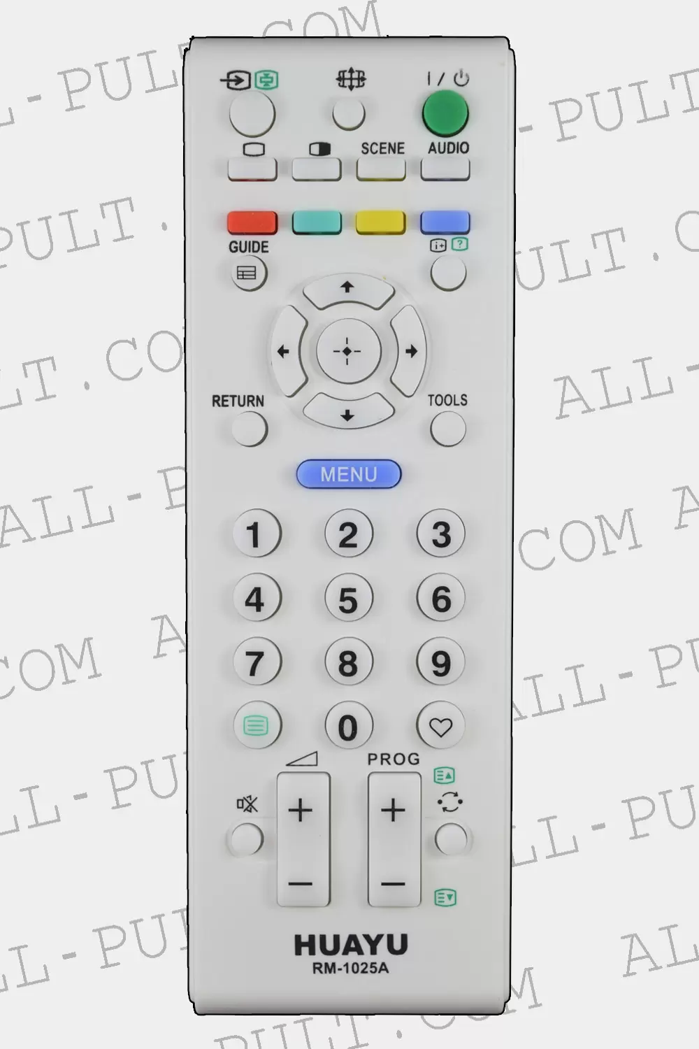 Универсальный пульт для телевизора Sony RM-1025A фото товара Универсальный пульт для телевизора Sony RM-1025A