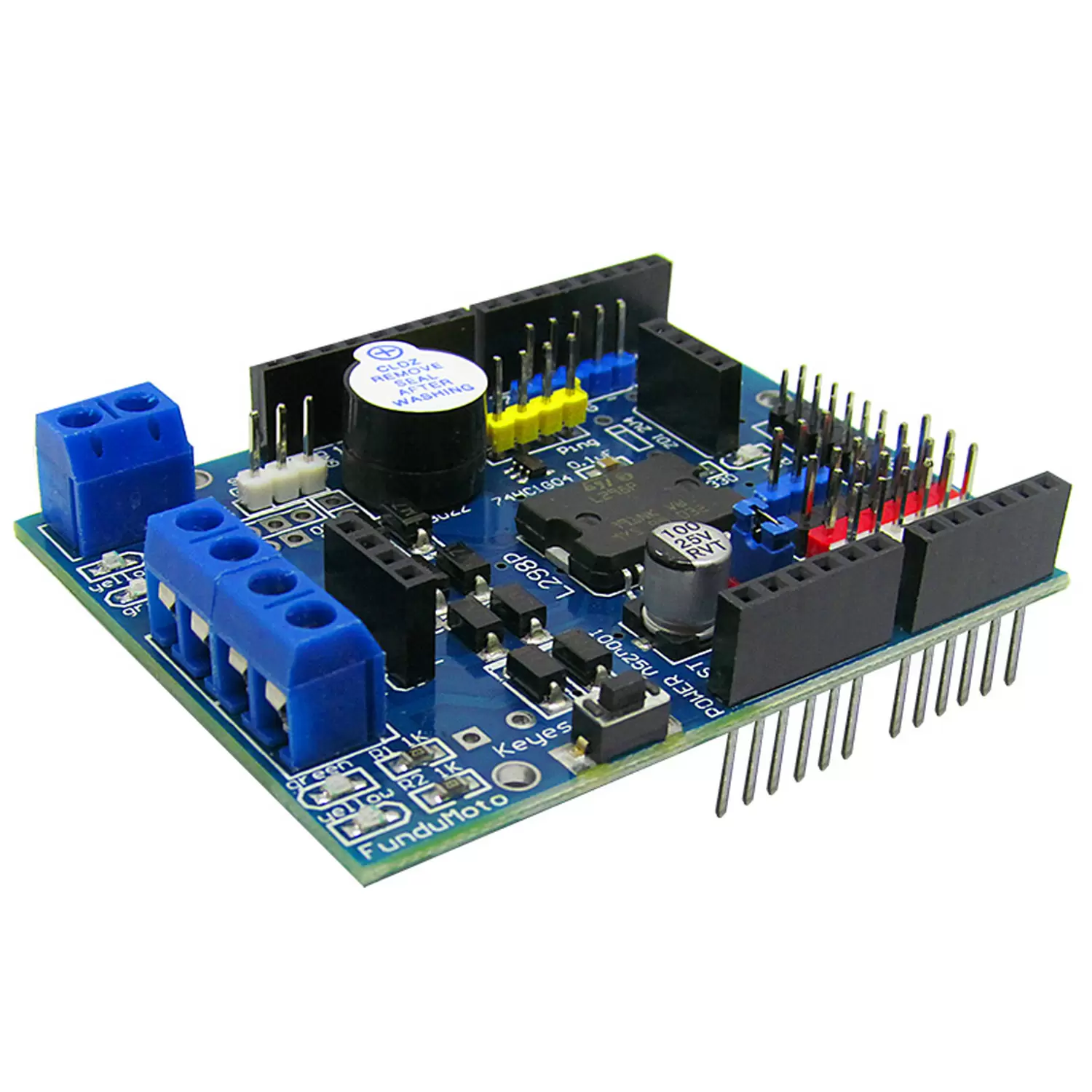 Плата расширения для Ардуино Motor shield на L298P Купить Плата расширения для Ардуино Motor shield на L298P по низкой цене