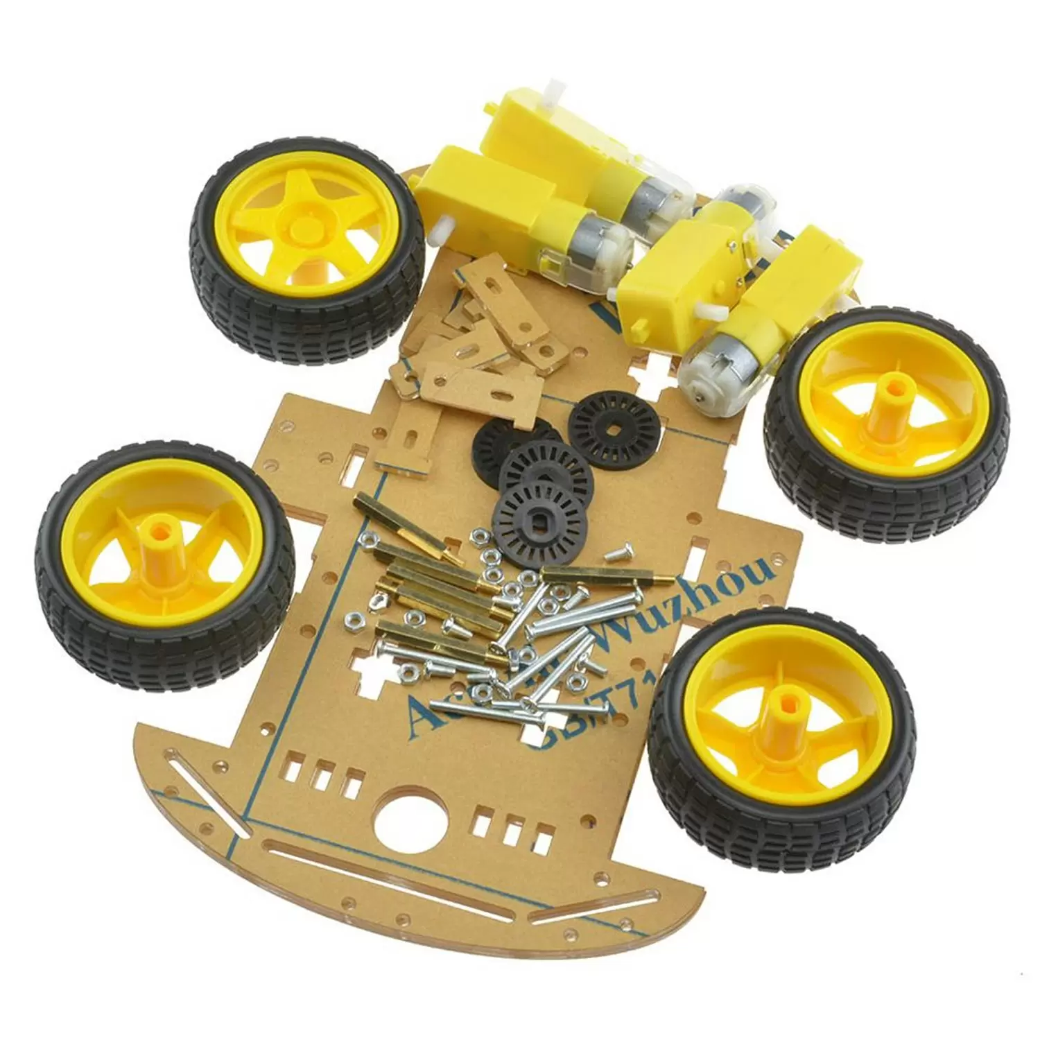 Автомобильное шасси 4WD для Arduino фото товара Автомобильное шасси 4WD для Arduino