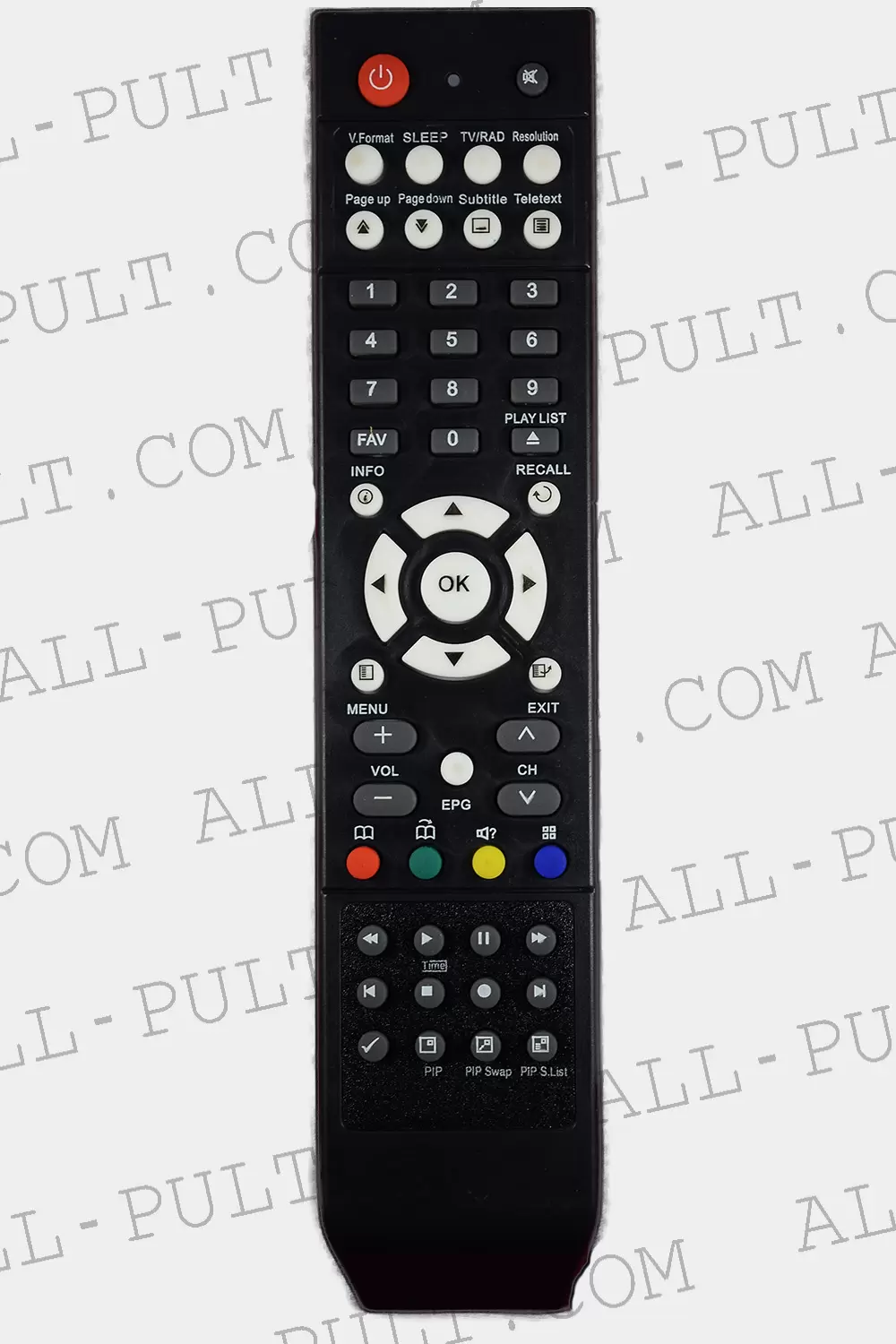 Пульт для спутникового тюнера Openbox S5 фото товара Пульт для спутникового тюнера Openbox S5