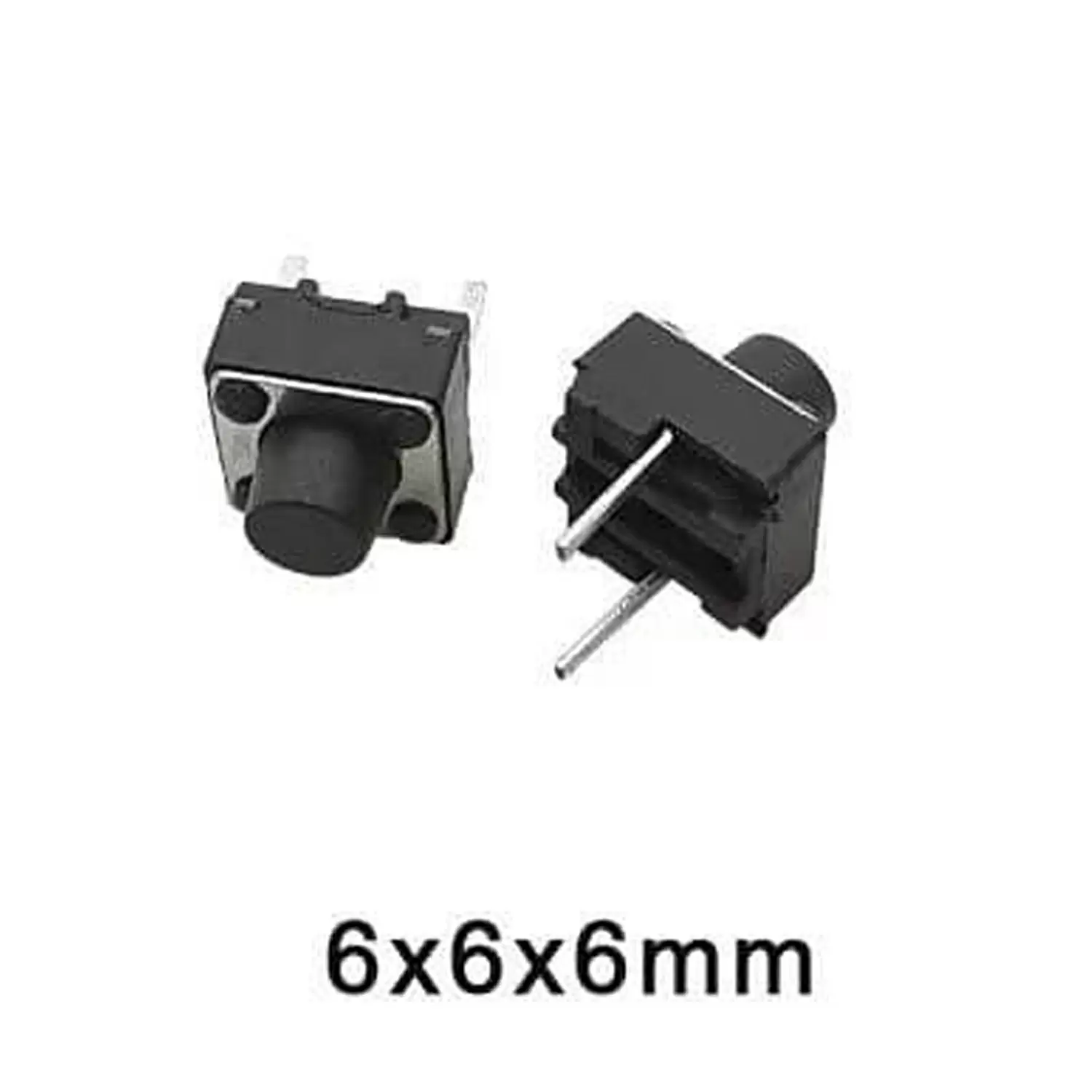 Кнопка тактовая 6x6x 6 мм 2pin Купить Кнопка тактовая 6x6x 6 мм 2pin по низкой цене
