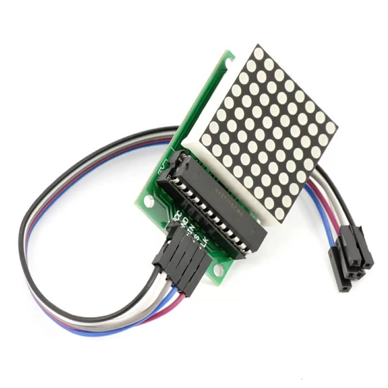 Матричный дисплей 8х8 MAX7219 DIP Купить Матричный дисплей 8х8 MAX7219 DIP по низкой цене