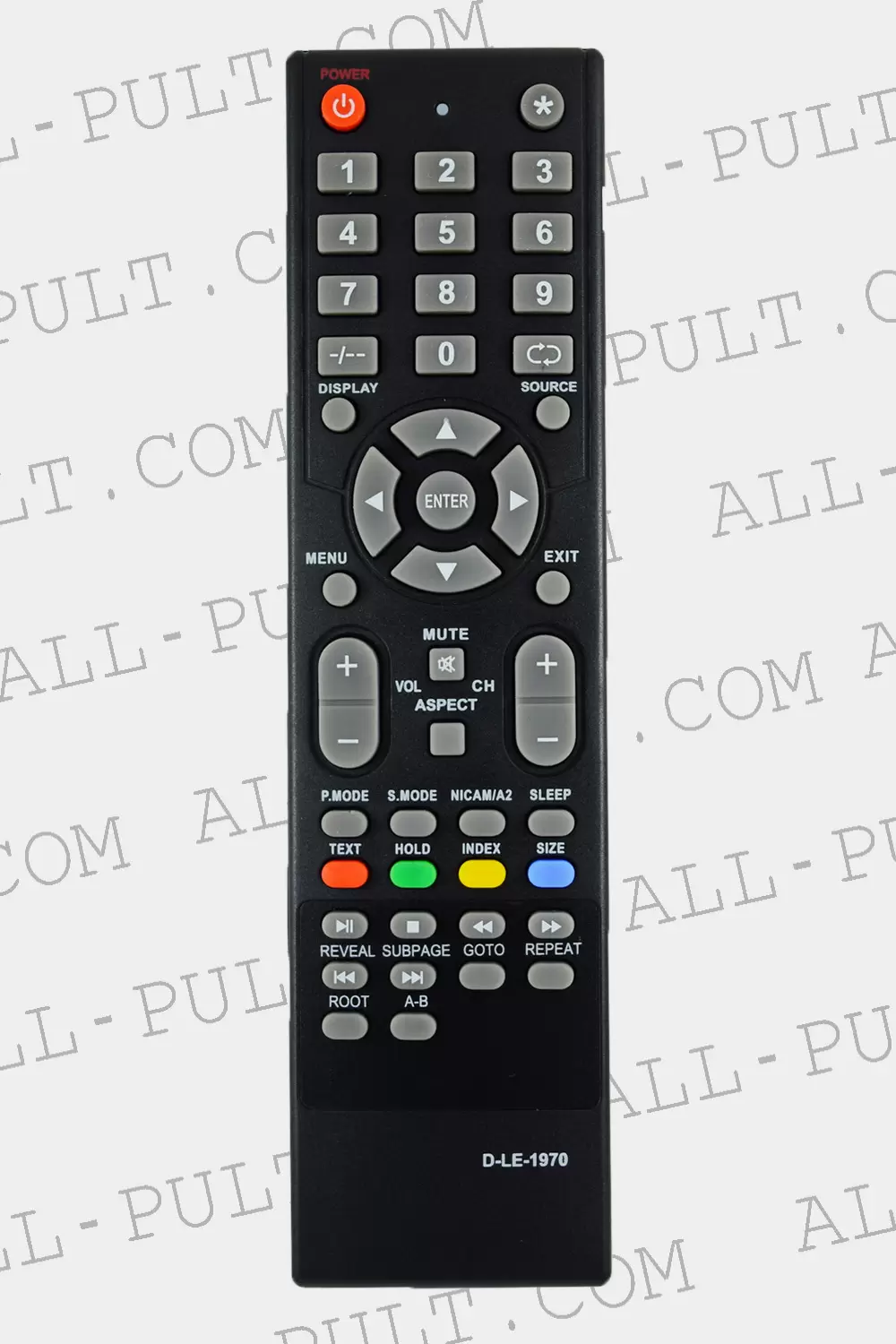 Пульт для телевизора Dex LE-1970 фото товара Пульт для телевизора Dex LE-1970