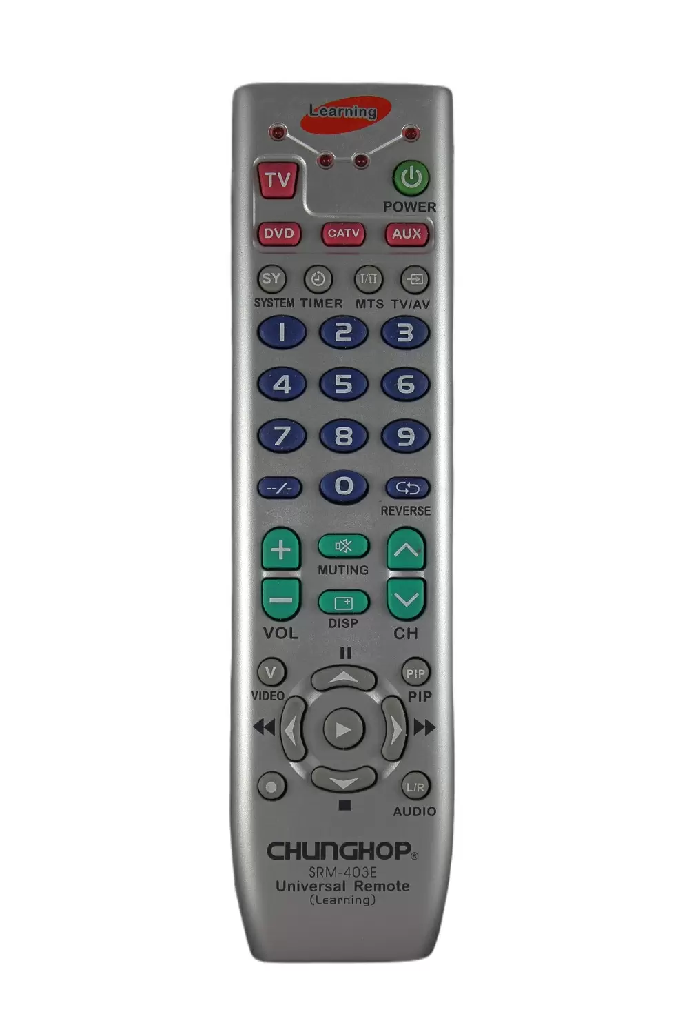 CHUNGHOP SRM-403E универсальный пульт фото товара CHUNGHOP SRM-403E универсальный пульт