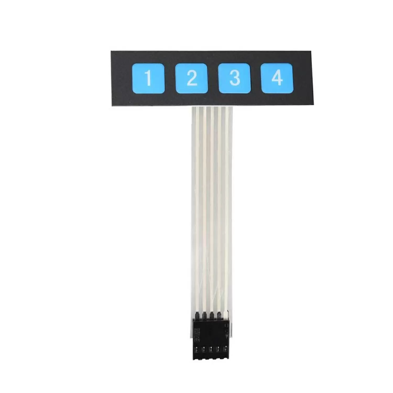 Мембранная клавиатура 1х4 Купить Мембранная клавиатура 1х4 по низкой цене