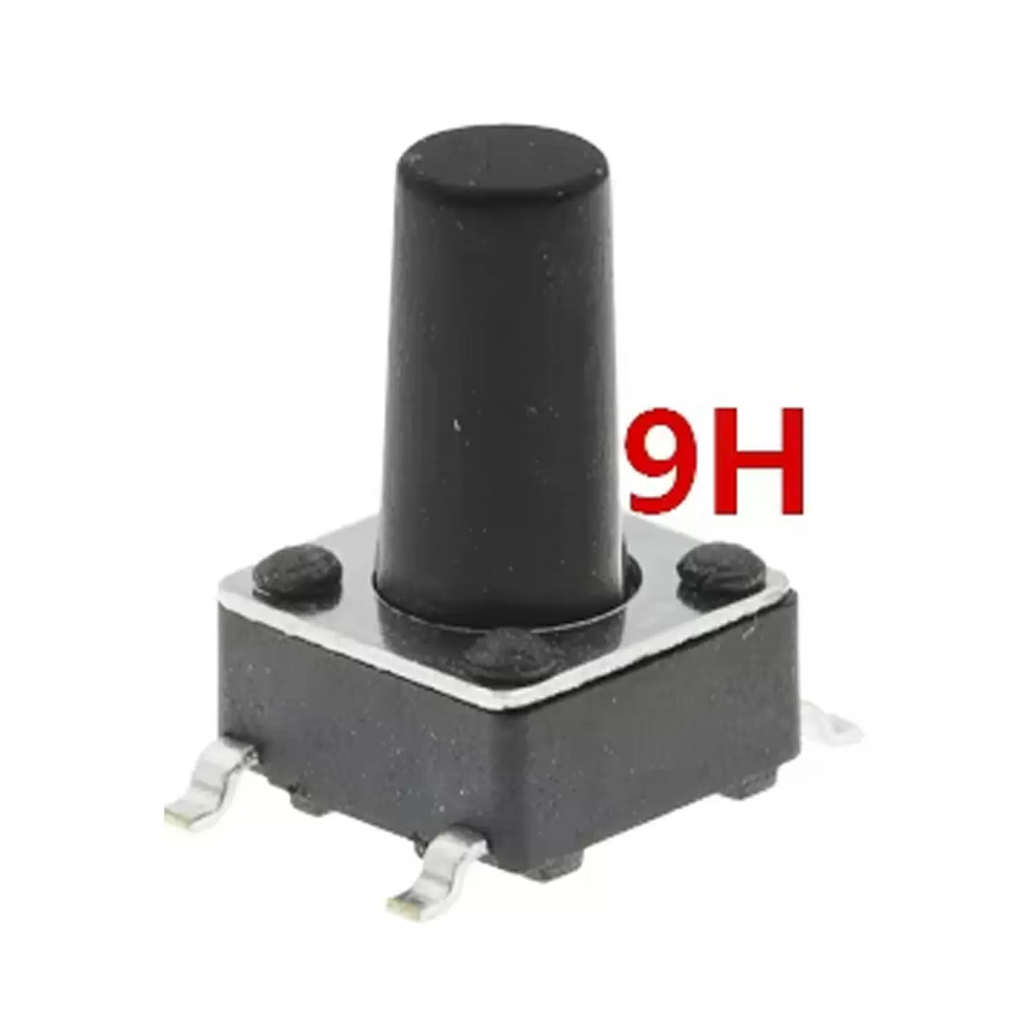 Кнопка тактовая SMD 6x6x 9 мм Купить Кнопка тактовая SMD 6x6x 9 мм по низкой цене