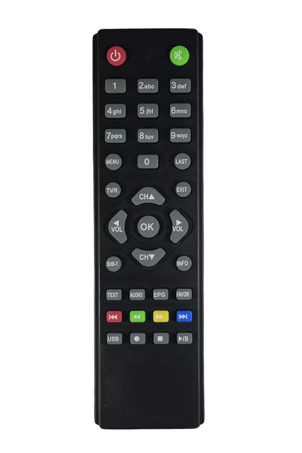 Пульт для DVB-T2 тюнера World Vision T37 фото товара Пульт для DVB-T2 тюнера World Vision T37